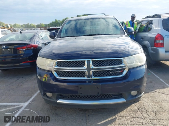 2012 Dodge Durango Crew with VIN 1C4RDJDG5CC330860, listed as a IAAI auction lot 42196714 with 180,416 mi miles and . Bid and sale history available at carsss.com. Image 12.