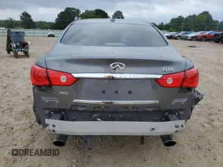 2017 Infiniti Q50 Premium with VIN JN1EV7AR1HM839806, listed as a Copart auction lot 57276245 with 128,332 mi miles and Clean title. Bid and sale history available at DreamBid. Image 6.