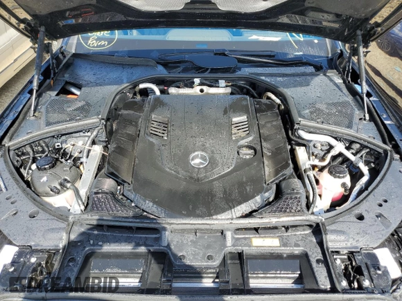 2021 Mercedes-Benz S 580 with VIN W1K6G7GB8MA043349, listed as a Copart auction lot 65180302 with 5,907 mi miles and . Bid and sale history available at DreamBid. Image 7.
