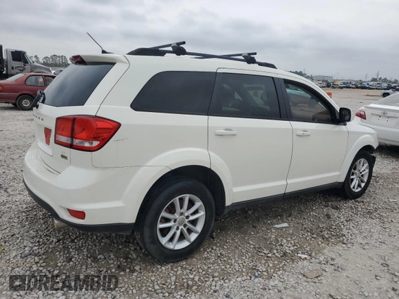 2013 Dodge Journey SXT with VIN 3C4PDCBGXDT619017, listed as a Copart auction lot 49903625 with Not Provided miles and Salvage Title. Bid and sale history available at carsss.com. Image 3.