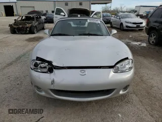 2001 Mazda MX-5 Miata with VIN JM1NB353510214097, listed as a Copart auction lot 50306595 with 111,359 mi miles and Salvage Title. Bid and sale history available at DreamBid. Image 5.