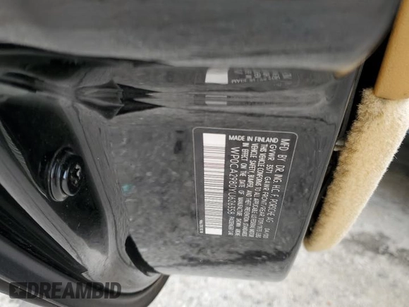 2000 Porsche Boxster z VIN WP0CA2980YU626358, wystawiony jako Copart lot #36977344 z przebiegiem 117 561 mil mil oraz Szkoda całkowita • Salvage title. Historia ofert i sprzedaży dostępna na DreamBid. Obrazek 12.