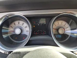 2010 Ford Mustang V6 with VIN 1ZVBP8AN0A5180837, listed as a Copart auction lot 49065685 with 150,494 mi miles and Salvage Title. Bid and sale history available at carsss.com. Image 9.