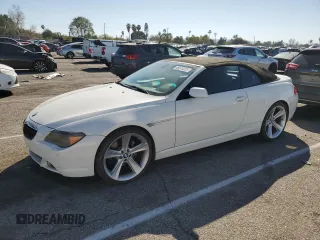 2005 BMW 6 Series 645Ci with VIN WBAEK73425B324194, listed as a Copart auction lot 46674225 with 117,897 mi miles and Clean Title. Bid and sale history available at carsss.com. Image 1.