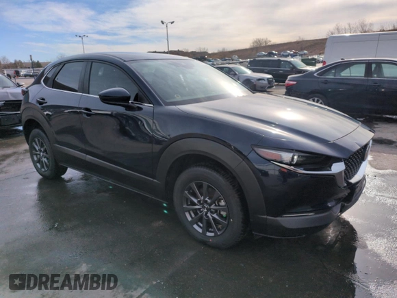 2021 Mazda CX-30 S with VIN 3MVDMBAL0MM252715, listed as a Copart auction lot 49501665 with 45,345 mi miles and Salvage Title. Bid and sale history available at carsss.com. Image 4.