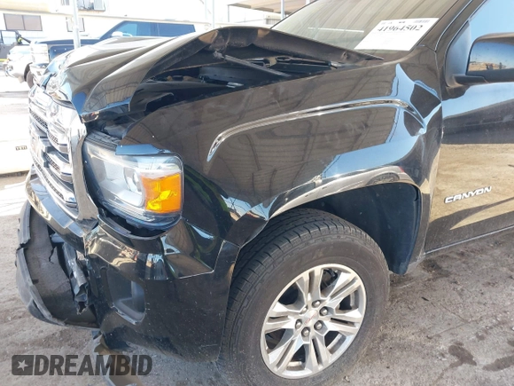2019 GMC Canyon 2WD SLE with VIN 1GTG5CEN2K1238175, listed as a IAAI auction lot 41964502 with 96,107 mi miles and . Bid and sale history available at DreamBid. Image 17.