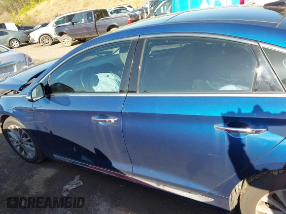 2015 Hyundai Sonata 2.4L Sport with VIN 5NPE34AF9FH018371, listed as a IAAI auction lot 41761866 with 248,069 mi miles. Bid and sale history available at carsss.com. Image 14.