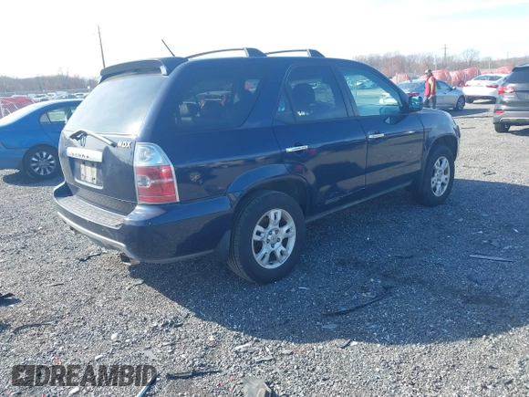 2004 Acura MDX Touring Pkg w/Navigation with VIN 2HNYD18834H523502, listed as a IAAI auction lot 41876131 with 150,886 mi miles. Bid and sale history available at carsss.com. Image 4.