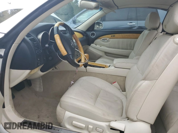 2002 Lexus SC with VIN JTHFN48Y020018514, listed as a Copart auction lot 67766244 with 86,776 mi miles and Salvage Title. Bid and sale history available at carsss.com. Image 7.