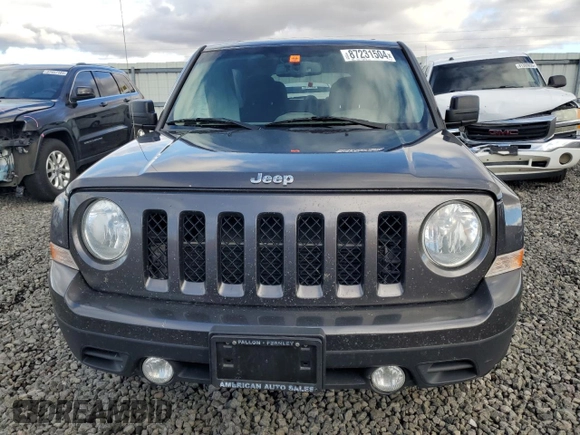 2017 Jeep Patriot High Altitude with VIN 1C4NJRFB4HD175176, listed as a Copart auction lot 87231504 with 146,277 mi miles and Salvage Title. Bid and sale history available at carsss.com. Image 5.