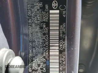 2013 Toyota Prius One with VIN JTDKN3DU8D5641995, listed as a Copart auction lot 55782455 with 137,060 mi miles and Salvage Title. Bid and sale history available at DreamBid. Image 14.