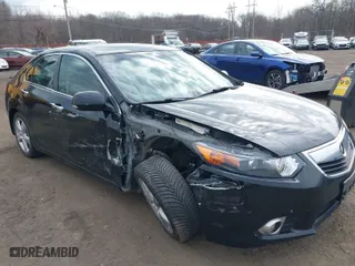 2012 Acura TSX Tech Pkg with VIN JH4CU2F67CC010809, listed as a IAAI auction lot 41763168 with 118,724 mi miles. Bid and sale history available at carsss.com. Image 6.