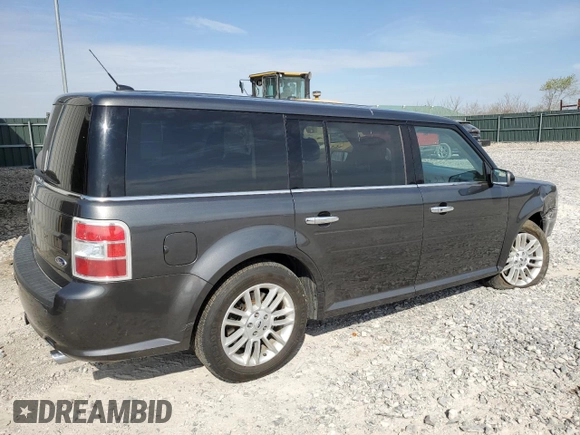 2019 Ford Flex SEL with VIN 2FMGK5C85KBA02332, listed as a Copart auction lot 51105365 with 91,953 mi miles and Salvage Title. Bid and sale history available at carsss.com. Image 3.