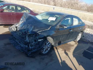 2015 Nissan Sentra SR with VIN 3N1AB7AP4FY301598, listed as a IAAI auction lot 41450677 with 128,708 mi miles and . Bid and sale history available at DreamBid. Image 2.