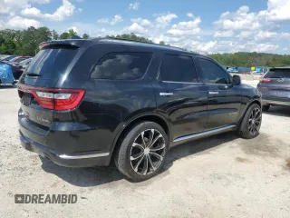 2016 Dodge Durango Citadel Anodized Platinum z VIN 1C4RDHEGXGC464938, wystawiony jako Copart lot #56327075 z przebiegiem 120 042 mil mil oraz Czysty tytuł • Clean title. Historia ofert i sprzedaży dostępna na DreamBid. Obrazek 3.