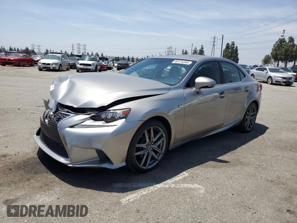 2015 Lexus IS 250 with VIN JTHBF1D20F5074084, listed as a Copart auction lot 60724265 with 66,957 mi miles and Salvage title. Bid and sale history available at DreamBid. Image 1.