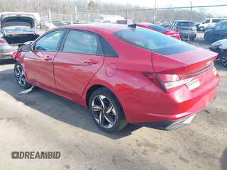 2023 Hyundai Elantra SEL with VIN 5NPLS4AG9PH099487, listed as a IAAI auction lot 41654706 with 14,225 mi miles and . Bid and sale history available at DreamBid. Image 3.