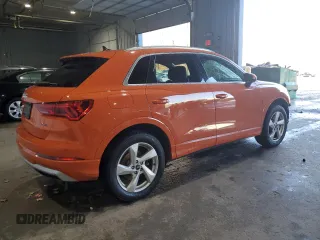 2021 Audi Q3 Premium with VIN WA1AUCF38M1134874, listed as a Copart auction lot 84907564 with 49,873 mi miles and Salvage Title. Bid and sale history available at DreamBid. Image 3.