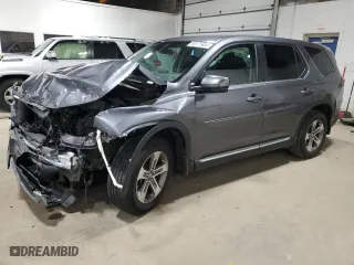 2023 Honda Pilot EX-L 8 Passenger with VIN 5FNYG1H46PB058573, listed as a Copart auction lot 80171654 with 22,544 mi miles and Salvage Title. Bid and sale history available at carsss.com. Image 1.