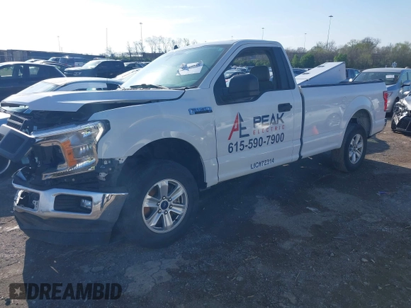 2020 Ford F-150 XL with VIN 1FTMF1C56LKE84620, listed as a IAAI auction lot 41914665 with 52,879 mi miles and . Bid and sale history available at carsss.com. Image 19.