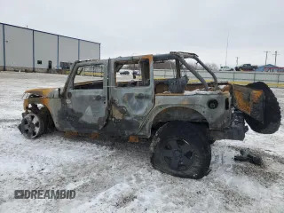 2008 Jeep Wrangler Unlimited Sahara with VIN 1J4GA59118L549473, listed as a Copart auction lot 45336905 with Not Provided miles and Non Repairable. Bid and sale history available at carsss.com. Image 2.