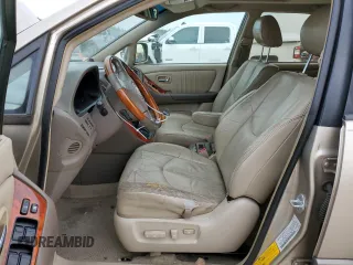 2003 Lexus RX 300 with VIN JTJGF10UX30150298, listed as a Copart auction lot 68138514 with 295,600 mi miles and Salvage Title. Bid and sale history available at carsss.com. Image 7.
