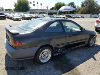 1997 Honda Civic DX with VIN 1HGEJ6128VL083271, listed as a Copart auction lot 72088024 with 329,655 mi miles and Salvage Title. Bid and sale history available at carsss.com. Image 3.