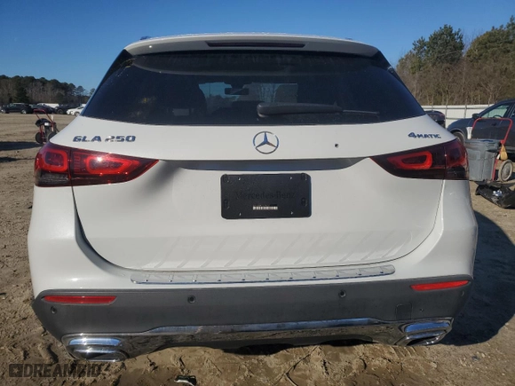 2021 Mercedes-Benz GLA with VIN W1N4N4HB7MJ259092, listed as a Copart auction lot 88005815 with 0 mi miles and Salvage Title. Bid and sale history available at carsss.com. Image 6.