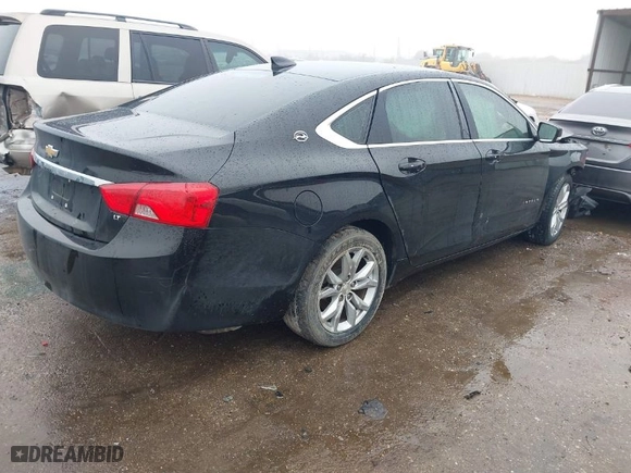 2018 Chevrolet Impala LT with VIN 2G1105S36J9115503, listed as a IAAI auction lot 41441505 with 117,872 mi miles. Bid and sale history available at carsss.com. Image 4.