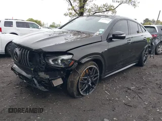 2021 Mercedes-Benz GLE 53 AMG with VIN 4JGFD6BB4MA375899, listed as a IAAI auction lot 42193449 with 27,154 mi miles and . Bid and sale history available at DreamBid. Image 6.