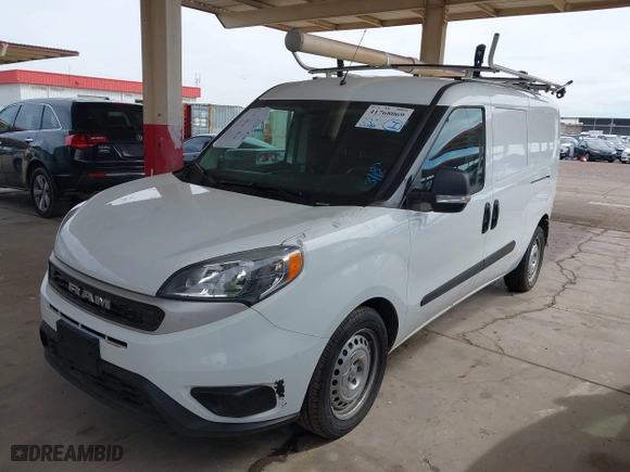 2022 Ram ProMaster City Wagon with VIN ZFBHRFAB7N6Y41171, listed as a IAAI auction lot 41768069 with 54,388 mi miles. Bid and sale history available at carsss.com. Image 18.