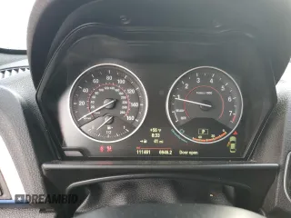 2014 BMW 2 Series M235i with VIN WBA1J7C55EVW84665, listed as a Copart auction lot 44257115 with 111,461 mi miles and Salvage title. Bid and sale history available at DreamBid. Image 9.