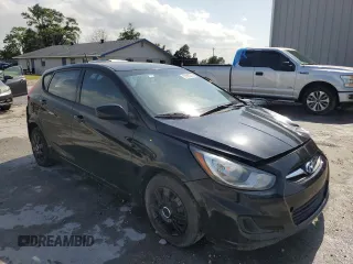 2013 Hyundai Accent GS with VIN KMHCT5AE4DU127078, listed as a Copart auction lot 57603815 with 181,416 mi miles and Salvage title. Bid and sale history available at DreamBid. Image 4.