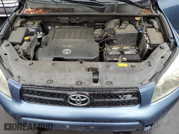 2008 Toyota RAV4 Sport with VIN JTMBK32V585043843, listed as a Copart auction lot 49446975 with 239,523 mi miles and Salvage Title. Bid and sale history available at carsss.com. Image 12.