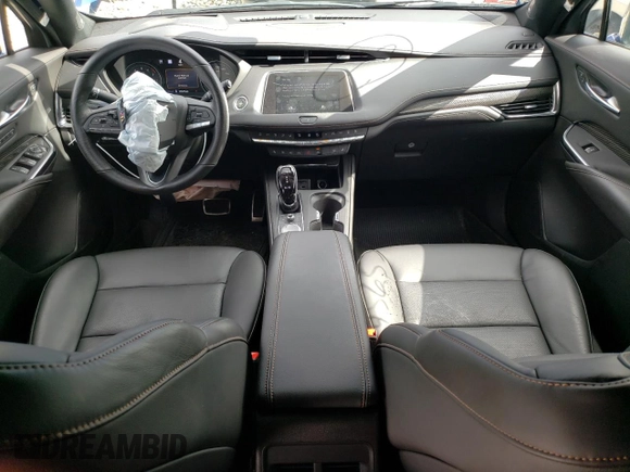2023 Cadillac XT4 AWD Sport with VIN 1GYFZFR46PF121772, listed as a Copart auction lot 45653415 with 29,515 mi miles and Salvage Title. Bid and sale history available at carsss.com. Image 8.