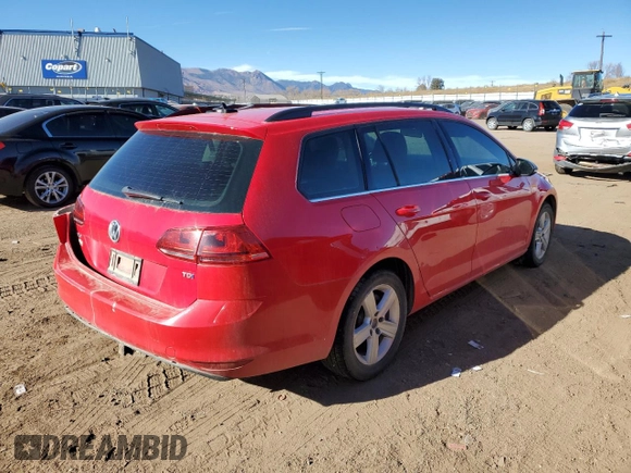 2015 Volkswagen Golf SportWagen TDI SE with VIN 3VWCA7AU4FM504445, listed as a Copart auction lot 77600493 with 108,620 mi miles. Bid and sale history available at carsss.com. Image 3.