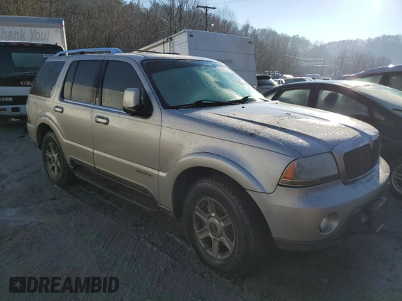 2004 Lincoln Aviator Luxury with VIN 5LMEU88H34ZJ06472, listed as a Copart auction lot 47202405 with Not provided miles and Salvage title. Bid and sale history available at DreamBid. Image 4.