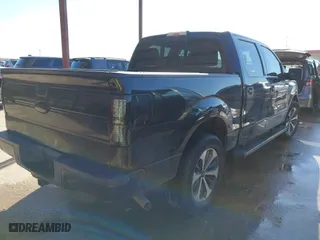 2013 Ford F-150 XL with VIN 1FTEW1CM8DKD11095, listed as a IAAI auction lot 41658268 with 215,583 mi miles. Bid and sale history available at carsss.com. Image 4.