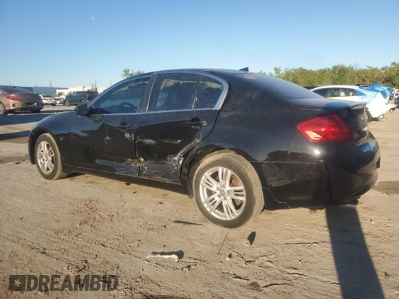 2015 Infiniti Q40 with VIN JN1CV6AR0FM651387, listed as a Copart auction lot 48626275 with 91,100 mi miles and Salvage Title. Bid and sale history available at carsss.com. Image 2.