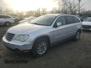 2007 Chrysler Pacifica Touring with VIN 2A8GM68X37R365210, listed as a Copart auction lot 85016694 with 203,834 mi miles and Clean Title. Bid and sale history available at carsss.com. Image 1.