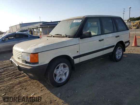 1998 Land Rover Range Rover z VIN SALPV1446WA398345, wystawiony jako Copart lot #74356224 z przebiegiem 128 510 mil mil oraz Czysty tytuł • Clean title. Historia ofert i sprzedaży dostępna na DreamBid. Obrazek 1.