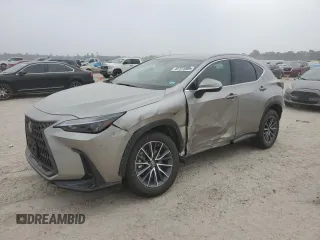 2022 Lexus NX with VIN 2T2ADCAZXNC001110, listed as a Copart auction lot 49154505 with 2,623 mi miles and Salvage Title. Bid and sale history available at carsss.com. Image 1.