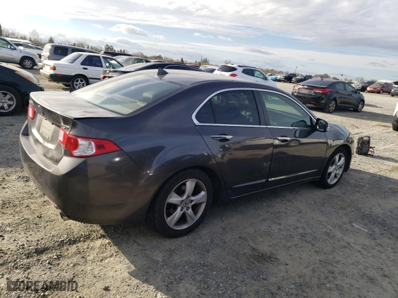 2009 Acura TSX with VIN JH4CU26689C029023, listed as a Copart auction lot 46836425 with 195,261 mi miles and Salvage Title. Bid and sale history available at carsss.com. Image 3.