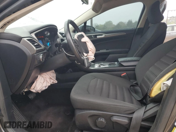 2017 Ford Fusion S with VIN 3FA6P0G78HR339132, listed as a Copart auction lot 51524595 with 101,345 mi miles and Salvage Title. Bid and sale history available at DreamBid. Image 7.