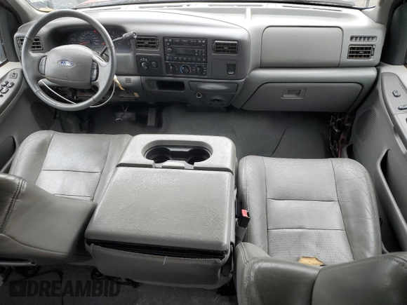 2002 Ford F-350 XL with VIN 1FTSW31F62ED57006, listed as a Copart auction lot 57156665 with 173,244 mi miles and Salvage title. Bid and sale history available at DreamBid. Image 8.