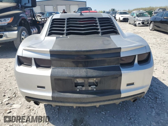 2013 Chevrolet Camaro LT with VIN 2G1FB1E31D9193440, listed as a Copart auction lot 52839325 with 174,072 mi miles and Salvage title. Bid and sale history available at DreamBid. Image 6.