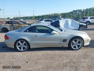 2003 Mercedes-Benz SL-Class with VIN WDBSK75F53F010905, listed as a IAAI auction lot 41998993 with 1 mi miles. Bid and sale history available at carsss.com. Image 13.