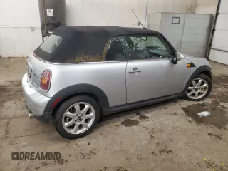 2010 MINI Convertible with VIN WMWMR3C55ATU98337, listed as a Copart auction lot 45039425 with Not Provided miles and Clean Title. Bid and sale history available at DreamBid. Image 3.