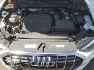 2020 Audi Q3 Premium with VIN WA1AECF32L1031641, listed as a Copart auction lot 60266275 with 43,730 mi miles and Salvage title. Bid and sale history available at DreamBid. Image 12.