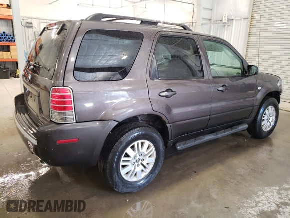 2006 Mercury Mariner Convenience with VIN 4M2YU56Z96KJ14418, listed as a Copart auction lot 47179135 with 163,557 mi miles and Salvage title. Bid and sale history available at DreamBid. Image 3.
